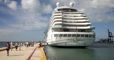 El crucero Crystal Serenity visita el Puerto de Progreso