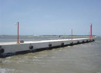 FINISHED THE RECONSTRUCTION WORKS OF THE SAN FELIPE WHARF, IN YUCATAN, BY API PROGRESO 
