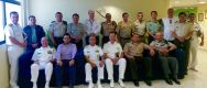 Oficiales de la SEMAR visitan el Puerto de Progreso