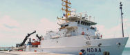 Arriba al Puerto de Progreso el buque oceanográfico “Nancy Foster”