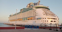 Puerto Progreso cierra el año con arribo de crucero.