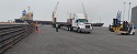 Se recibe el primer cargamento de rieles del año en la ASIPONA Progreso.
