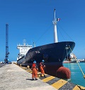 Arriba nuevo buque portacontenedores a Puerto Progreso.